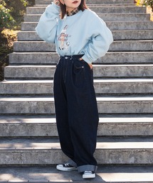 kutir | ホックタックデニム(デニムパンツ)