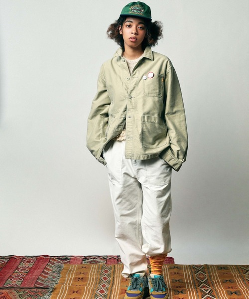 UNION(ユニオン)の「ELASTIC BAKER PANT ベイカーパンツ UNION ユニオン(その他パンツ・メンズ・ホワイト/オリーブ・LARGE/X-LARGE/MEDIUM/SMALL)」の8枚目の写真