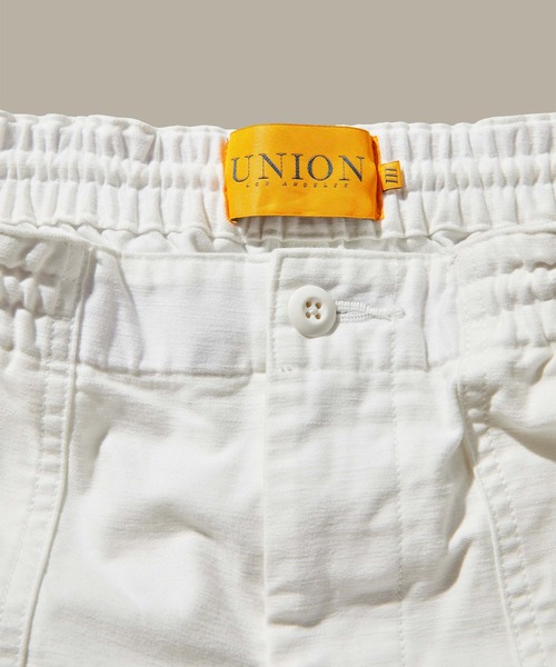UNION(ユニオン)の「ELASTIC BAKER PANT ベイカーパンツ UNION ユニオン(その他パンツ・メンズ・ホワイト/オリーブ・LARGE/X-LARGE/MEDIUM/SMALL)」の11枚目の写真