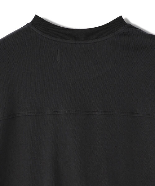 WHITELAND（ホワイトランド）の「WHITELAND/ホワイトランド/タグロングスリーブTシャツ（Tシャツ/カットソー・メンズ・ベージュ/チャコール・FREE）」の10枚目の写真