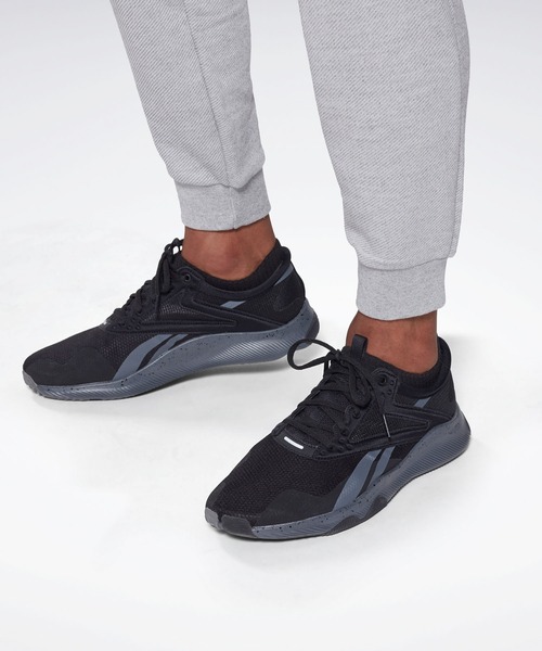 Reebok(リーボック)の「トレーニング エッセンシャルズ メランジ ジョガー / Training Essentials Melange Joggers(スウェットパンツ・メンズ・ブラック/ヘザーグレー・XXX-LARGE/LARGE/MEDIUM/X-LARGE/SMALL/XX-LARGE/X-SMALL)」の8枚目の写真