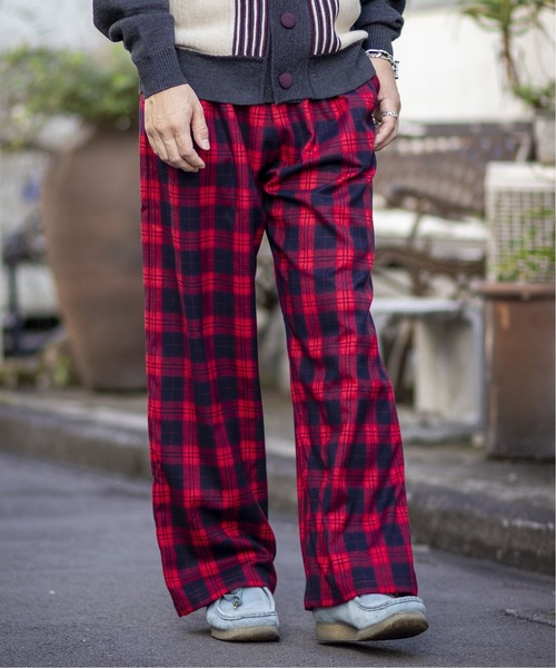 JOINT WORKS(ジョイントワークス)の「JW-PLAID EASY パンツ(その他パンツ・メンズ・ホワイト/レッド・MEDIUM/LARGE)」の3枚目の写真