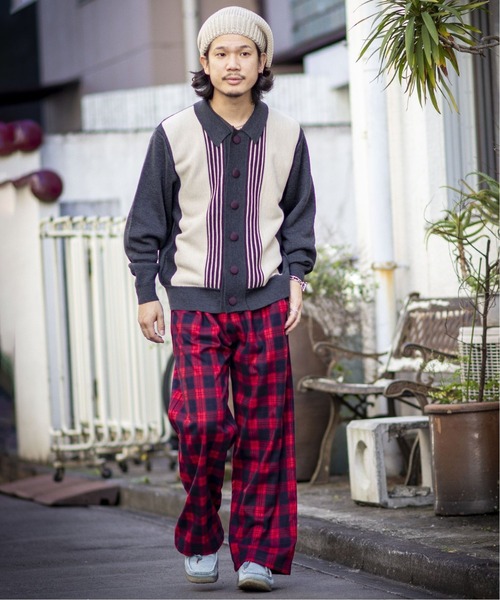 JOINT WORKS(ジョイントワークス)の「JW-PLAID EASY パンツ(その他パンツ・メンズ・ホワイト/レッド・MEDIUM/LARGE)」の7枚目の写真