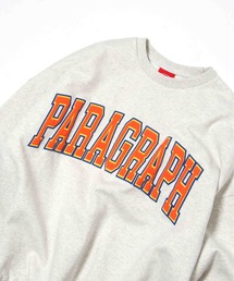 【Paragraph】クラシックフォームカレッジロゴスウェットトレーナー/№18/21FW