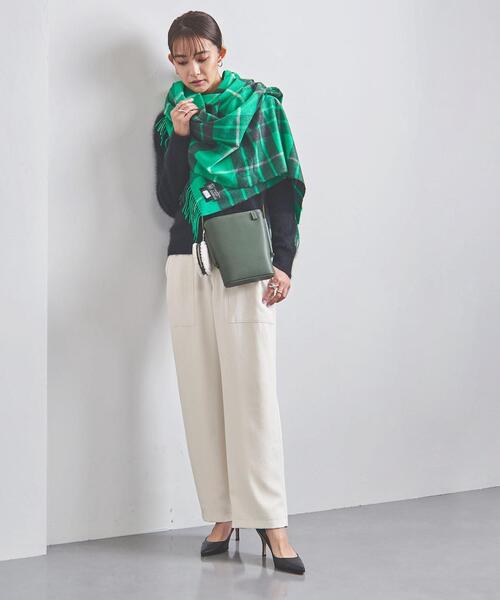 UNITED ARROWS（ユナイテッドアローズ）の「＜UNITED ARROWS＞TA ベイカーパンツ W（その他パンツ・レディース・ブラック/オフホワイト・40/38/36/34）」の9枚目の写真