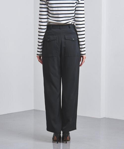 UNITED ARROWS（ユナイテッドアローズ）の「＜UNITED ARROWS＞TA ベイカーパンツ W（その他パンツ・レディース・ブラック/オフホワイト・40/38/36/34）」の11枚目の写真