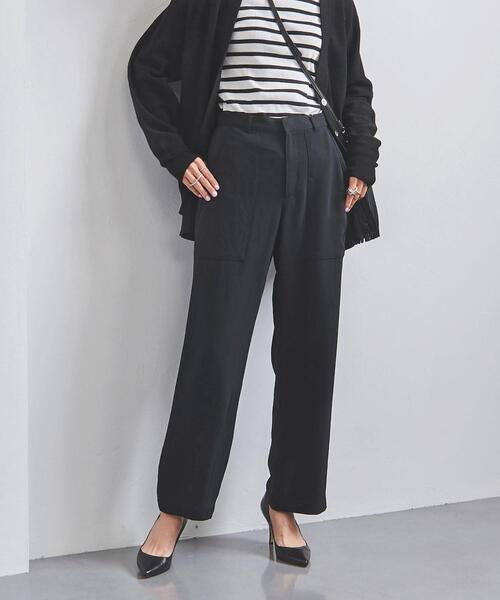 UNITED ARROWS（ユナイテッドアローズ）の「＜UNITED ARROWS＞TA ベイカーパンツ W（その他パンツ・レディース・ブラック/オフホワイト・40/38/36/34）」の6枚目の写真
