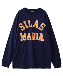 SILAS | COLLEGE LOGO LS TEE　サイラスカレッジロゴロンT(Tシャツ/カットソー)