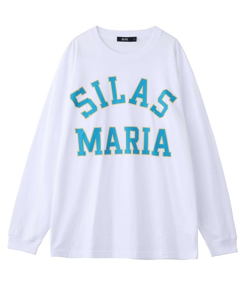SILAS(サイラス)の「COLLEGE LOGO LS TEE サイラスカレッジロゴロンT(Tシャツ/カットソー・メンズ・ネイビー/ホワイト/ブラック/オリーブ・MEDIUM/X-LARGE/LARGE)」の18枚目の写真