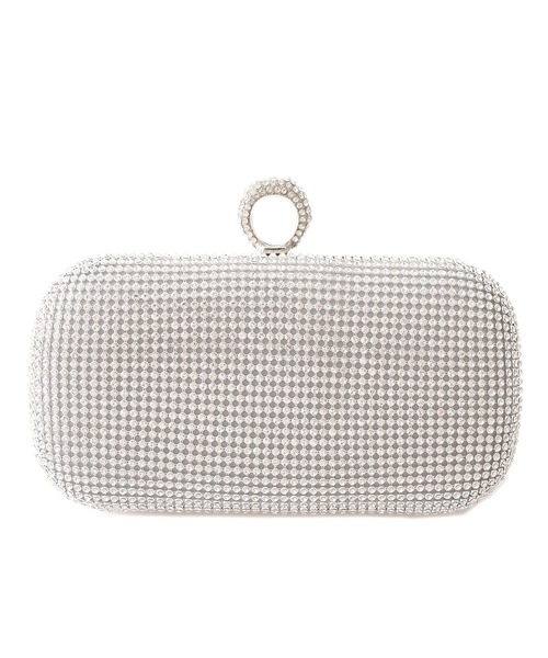 PourVous（プールヴー）の「ビジューパーティーバッグ 結婚式 同窓会 オケージョン お呼ばれ（クラッチバッグ・レディース・シルバー/ゴールド・FREE）」の19枚目の写真