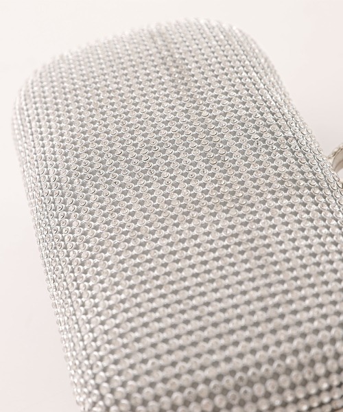 PourVous（プールヴー）の「ビジューパーティーバッグ 結婚式 同窓会 オケージョン お呼ばれ（クラッチバッグ・レディース・シルバー/ゴールド・FREE）」の17枚目の写真