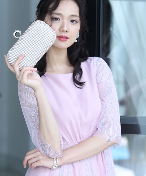 PourVous（プールヴー）の「ビジューパーティーバッグ 結婚式 同窓会 オケージョン お呼ばれ（クラッチバッグ・レディース・シルバー/ゴールド・FREE）」の18枚目の写真