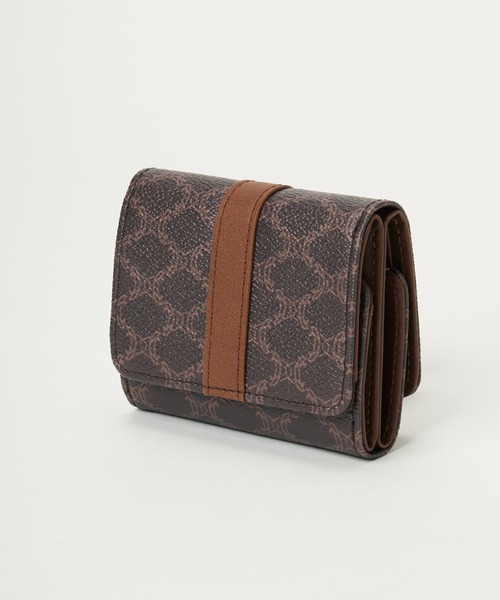 COLONY 2139(コロニートゥーワンスリーナイン)の「モノグラムミニ財布(財布・レディース・ベージュ/ブラウン/アイボリー・FREE)」の4枚目の写真