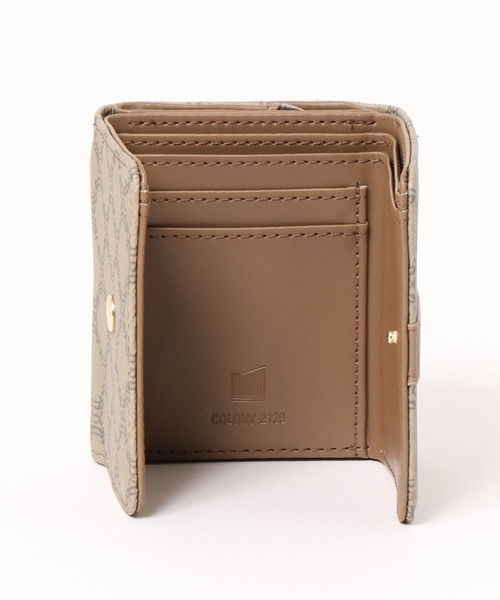 COLONY 2139(コロニートゥーワンスリーナイン)の「モノグラムミニ財布(財布・レディース・ベージュ/ブラウン/アイボリー・FREE)」の12枚目の写真