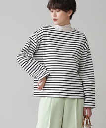 N.(N. Natural Beauty Basic) | ◆バスクボーダーカットソー(Tシャツ/カットソー)