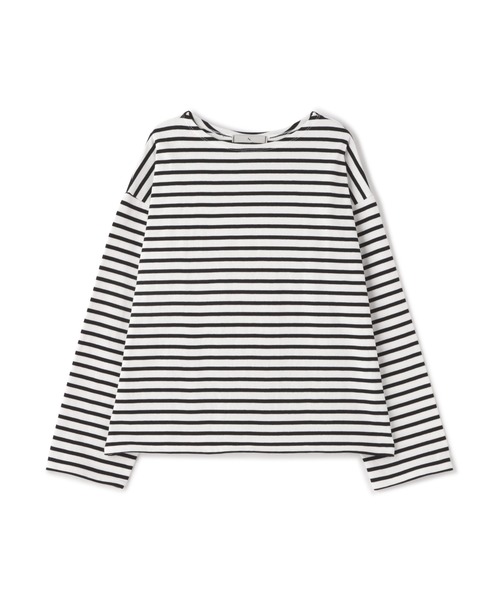 N.(N. Natural Beauty Basic)(エヌエヌナチュラルビューティーベーシック)の「◆バスクボーダーカットソー(Tシャツ/カットソー・レディース・ブラック系その他/イエロー系その他/ピンク系その他・MEDIUM)」の15枚目の写真