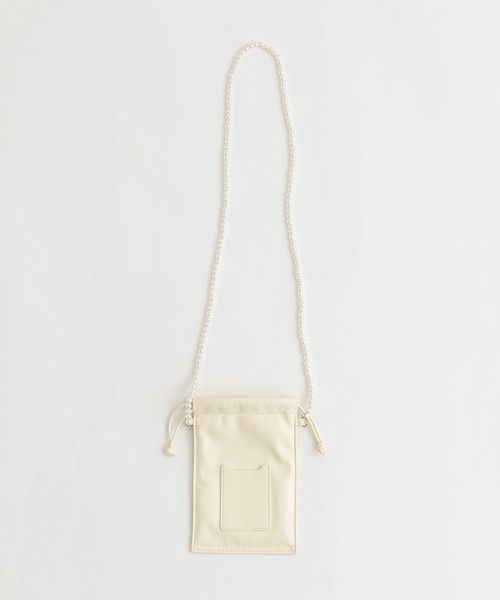 OLIVE des OLIVE（オリーブデオリーブ）の「スマホショルダー付きトート（トートバッグ・レディース・ベージュ/オフホワイト/ピンク・FREE）」の12枚目の写真