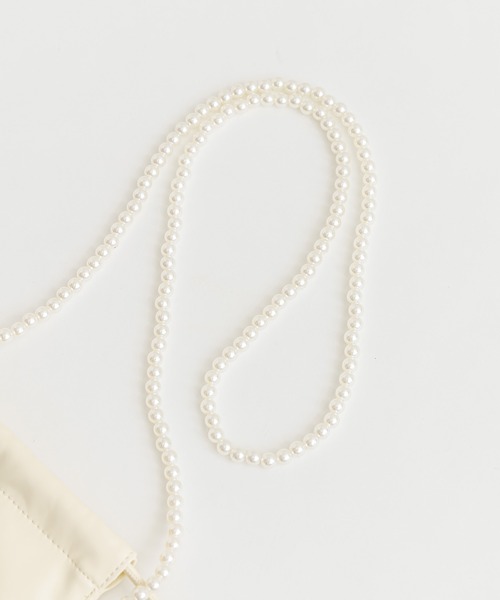 OLIVE des OLIVE（オリーブデオリーブ）の「スマホショルダー付きトート（トートバッグ・レディース・ベージュ/オフホワイト/ピンク・FREE）」の14枚目の写真