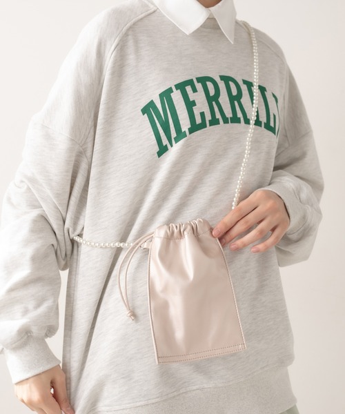 OLIVE des OLIVE（オリーブデオリーブ）の「スマホショルダー付きトート（トートバッグ・レディース・ベージュ/オフホワイト/ピンク・FREE）」の21枚目の写真