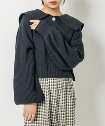OLIVE des OLIVE | セーラーカラーニット(ニット/セーター)