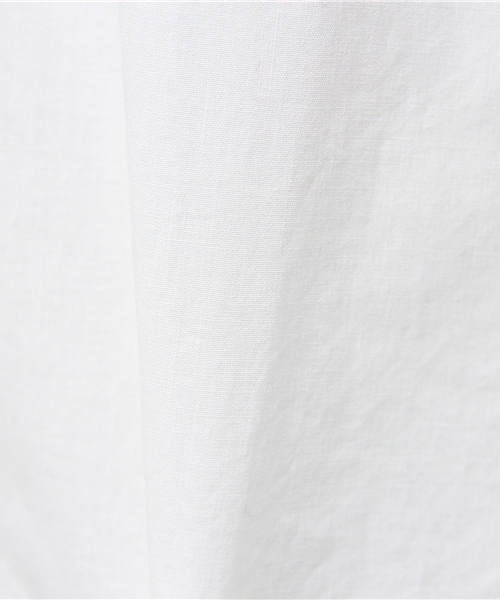 LBC（エルビーシー）の「コットン60ブロードチュニック（シャツ/ブラウス・レディース・ホワイト/オフホワイト/ネイビー・LARGE/MEDIUM）」の11枚目の写真