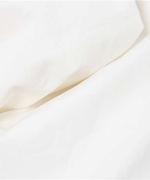 LBC（エルビーシー）の「コットン60ブロードチュニック（シャツ/ブラウス・レディース・ホワイト/オフホワイト/ネイビー・LARGE/MEDIUM）」の12枚目の写真