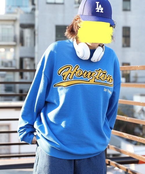 8(eight)(エイト)の「カレッジ刺繍スウェット(スウェット・メンズ・アッシュグレー/ブラック/ブルー/ライトグリーン/その他1/その他2・LARGE/MEDIUM)」の5枚目の写真