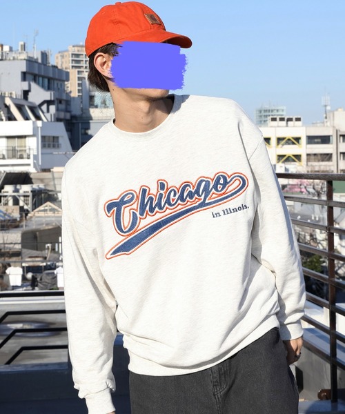 8(eight)(エイト)の「カレッジ刺繍スウェット(スウェット・メンズ・アッシュグレー/ブラック/ブルー/ライトグリーン/その他1/その他2・LARGE/MEDIUM)」の18枚目の写真