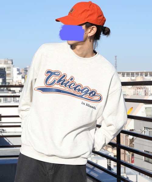 8(eight)(エイト)の「カレッジ刺繍スウェット(スウェット・メンズ・アッシュグレー/ブラック/ブルー/ライトグリーン/その他1/その他2・LARGE/MEDIUM)」の19枚目の写真