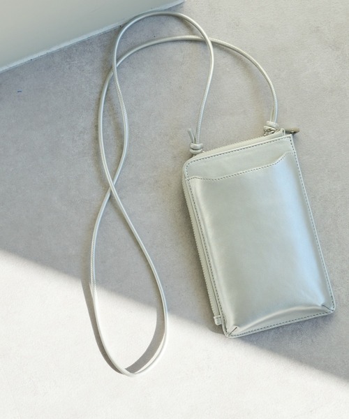 COLONY 2139（コロニートゥーワンスリーナイン）の「スマホお財布ミニショルダーバッグ（ショルダーバッグ・レディース・ブラック/ピンク/シルバー/イエロー/アイボリー/ブラック系その他/ブルー・FREE）」の7枚目の写真