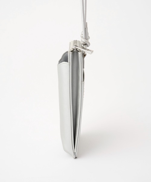 COLONY 2139（コロニートゥーワンスリーナイン）の「スマホお財布ミニショルダーバッグ（ショルダーバッグ・レディース・ブラック/ピンク/シルバー/イエロー/アイボリー/ブラック系その他/ブルー・FREE）」の9枚目の写真