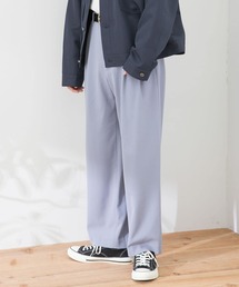 SENSE OF PLACE by URBAN RESEARCH | 【WEB先行販売】【セットアップ対応】ダブルタックワイドスラックス(スラックス)