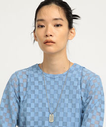 Ray BEAMS | Ray BEAMS / ドッグ タグ ロング ネックレス(ネックレス)