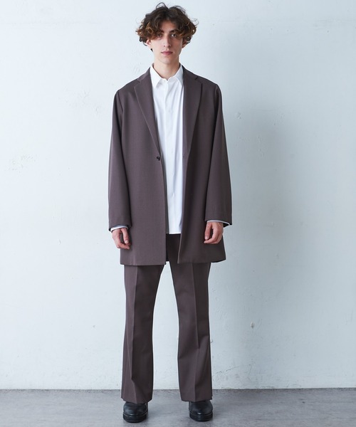 Lui's（ルイス）の「バンブーレーヨンサテンダブルカフスシャツ（シャツ/ブラウス・メンズ・ブラック/ホワイト・SMALL/MEDIUM）」の5枚目の写真