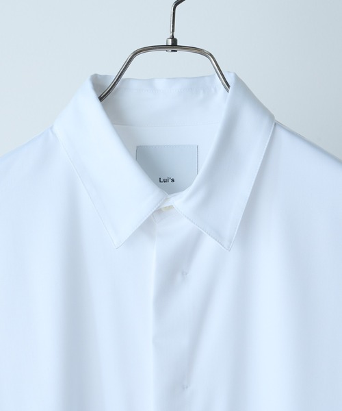 Lui's（ルイス）の「バンブーレーヨンサテンダブルカフスシャツ（シャツ/ブラウス・メンズ・ブラック/ホワイト・SMALL/MEDIUM）」の7枚目の写真