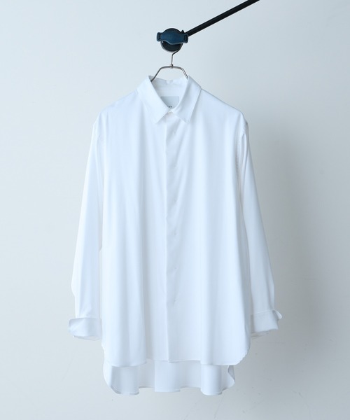 Lui's（ルイス）の「バンブーレーヨンサテンダブルカフスシャツ（シャツ/ブラウス・メンズ・ブラック/ホワイト・SMALL/MEDIUM）」の13枚目の写真