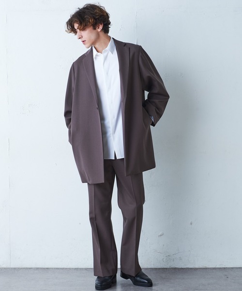 Lui's（ルイス）の「バンブーレーヨンサテンダブルカフスシャツ（シャツ/ブラウス・メンズ・ブラック/ホワイト・SMALL/MEDIUM）」の15枚目の写真