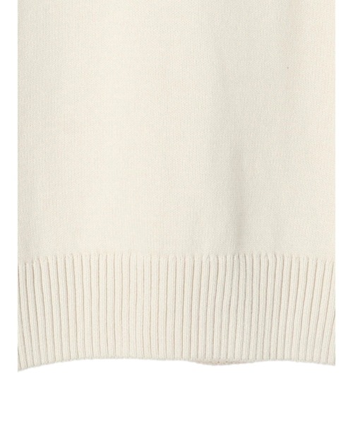 AMERICAN HOLIC(アメリカンホリック)の「SETVネックニットベスト+カットプルオーバー(ニット/セーター・レディース・チャコールグレー/ブラック/アイボリー・M/L)」の6枚目の写真