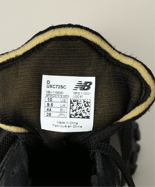 NEW BALANCE(ニューバランス)の「【NEW BALANCE / ニューバランス】 UXC72SC(スニーカー・メンズ・ブラック・26cm/27cm/28cm)」の10枚目の写真