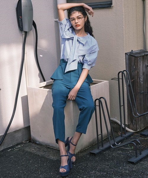 REDYAZEL(レディアゼル)の「ストーム付厚底サンダル(サンダル・レディース・ネイビー/グリーン・SMALL/MEDIUM/LARGE)」の9枚目の写真
