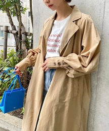 ナイロンオーバーサイズトレンチコート