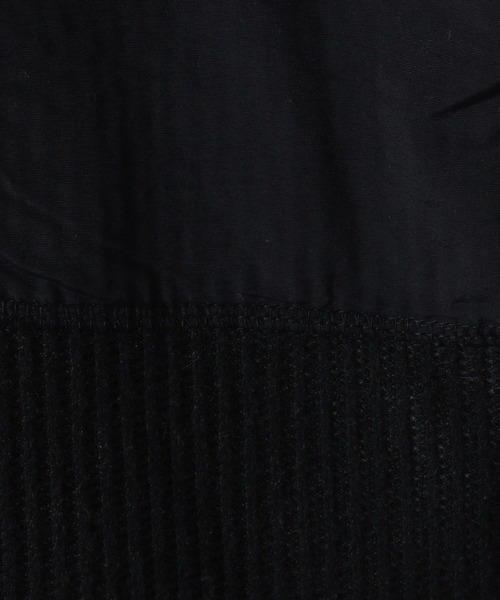 NUMERALS（ヌメラルズ）の「[NUMERALS]ニットライクワッフルTシャツ（Tシャツ/カットソー・メンズ・ホワイト/ブラック/ライトベージュ・MEDIUM/LARGE）」の9枚目の写真