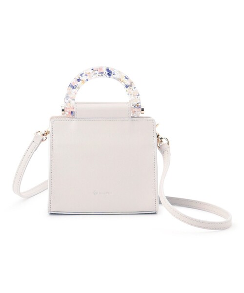 ANEVER（アンエバー）の「【CATTLEYA】マイクロミニ ハンドバッグ（ショルダーバッグ・レディース・ホワイト系/ブラック系・F）」の7枚目の写真
