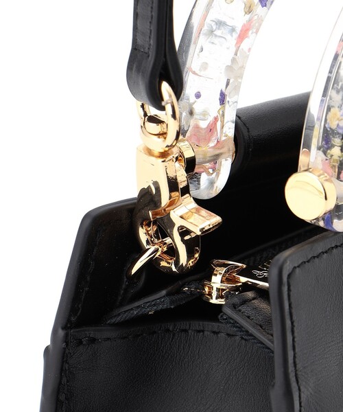 ANEVER（アンエバー）の「【CATTLEYA】マイクロミニ ハンドバッグ（ショルダーバッグ・レディース・ホワイト系/ブラック系・F）」の10枚目の写真