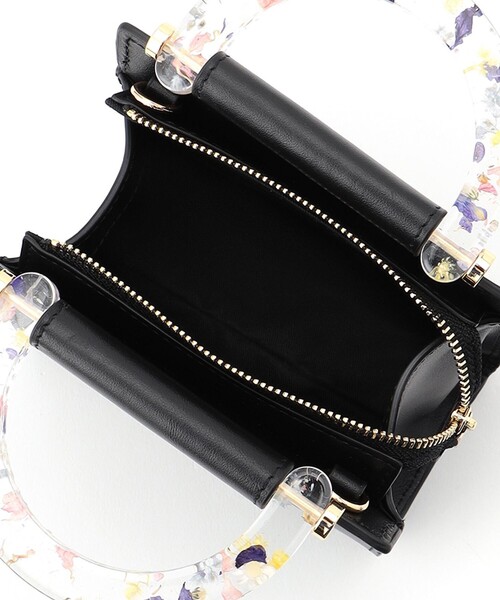 ANEVER（アンエバー）の「【CATTLEYA】マイクロミニ ハンドバッグ（ショルダーバッグ・レディース・ホワイト系/ブラック系・F）」の14枚目の写真