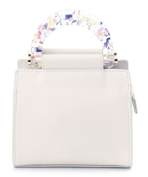 ANEVER（アンエバー）の「【CATTLEYA】マイクロミニ ハンドバッグ（ショルダーバッグ・レディース・ホワイト系/ブラック系・F）」の20枚目の写真