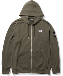 THE NORTH FACE/ノースフェイス Square Logo Full Zip スクエアロゴ ジップアップ 速乾 NT12231