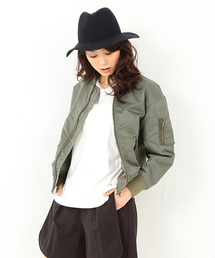 Ray BEAMS | ☆【予約】【sweet 4月号掲載】RBS / ドロップショルダー MA-1(その他アウター)