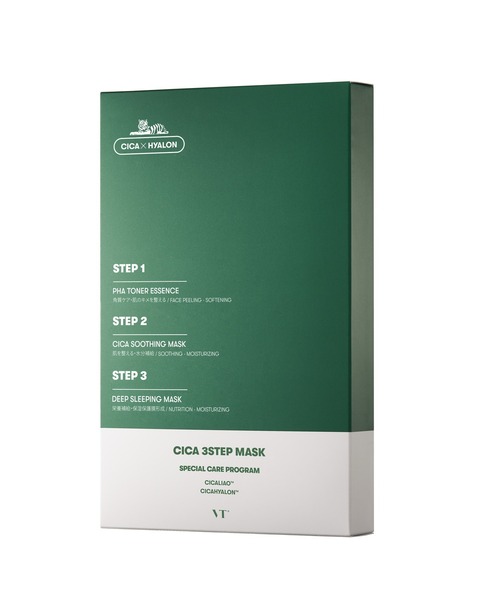 VT（ブイティー）の「VT CICA３ステップマスク (6個入り)（パック/フェイスマスク・レディース・その他・FREE）」の8枚目の写真