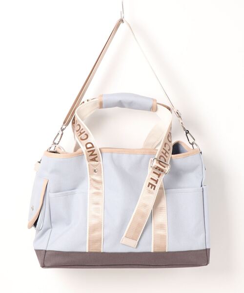 & chouette 美品　アンドジュエット　2way ペットキャリーバッグ いぬのきもち制作協力》2wayペットキャリーバッグ｜アンド